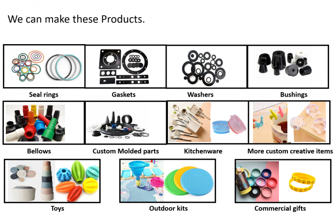 VMQ закалило устойчивое набивку 2 набивкой силиконовой резины колцеобразного уплотнения физиологопсихологически безвредное